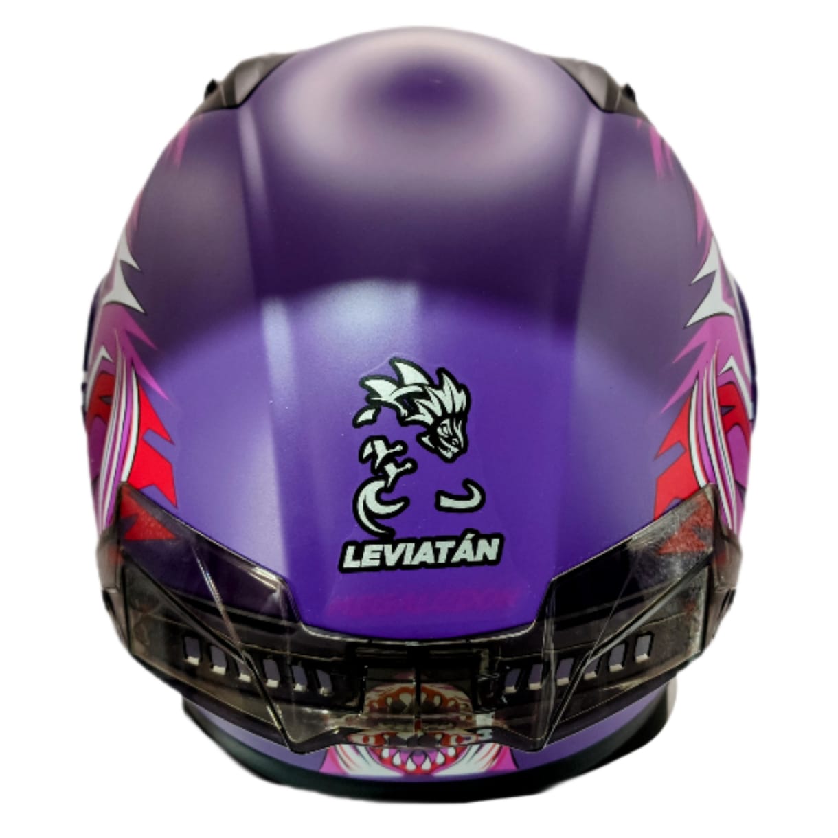 CASCO LEVIATAN MEGALODON PURPURA