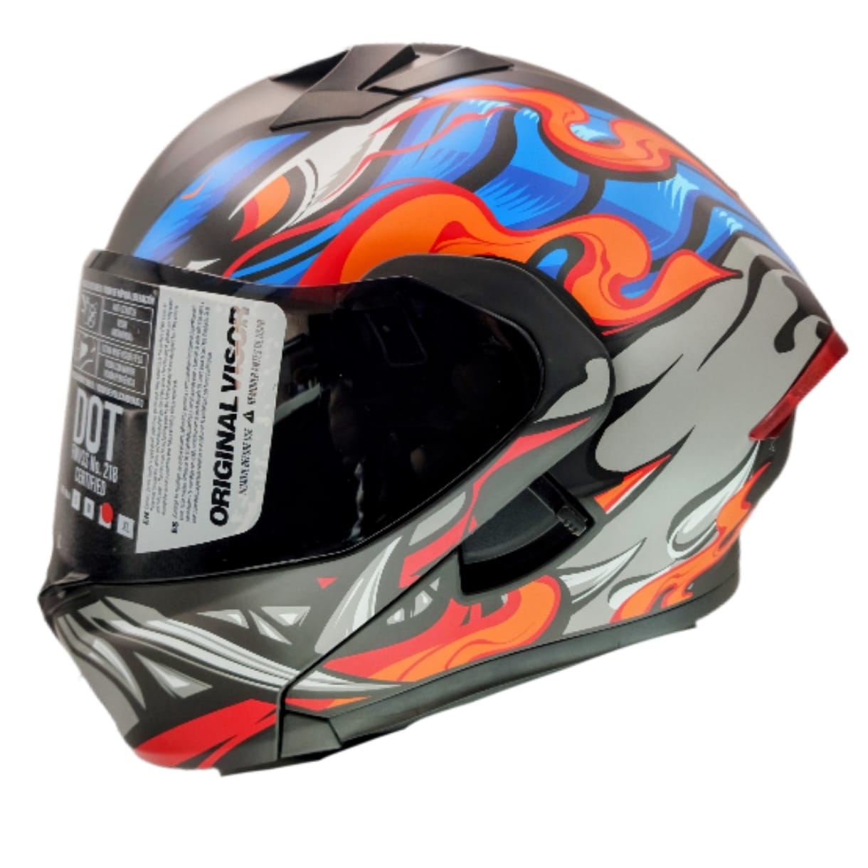 CASCO LEVIATAN ESPEEDBEST ANARANJADO