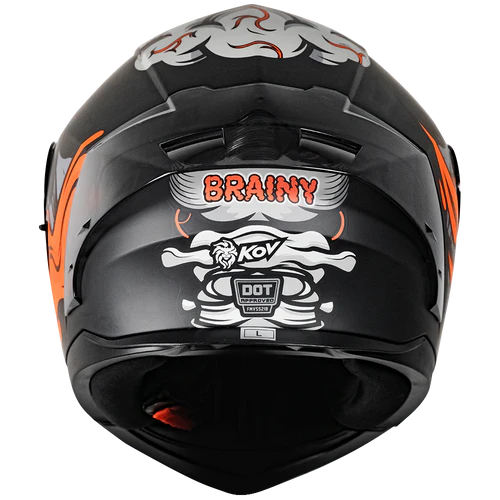 CASCO RUSH BRAINY GRIS