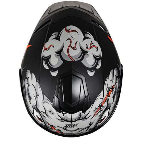 CASCO RUSH BRAINY GRIS