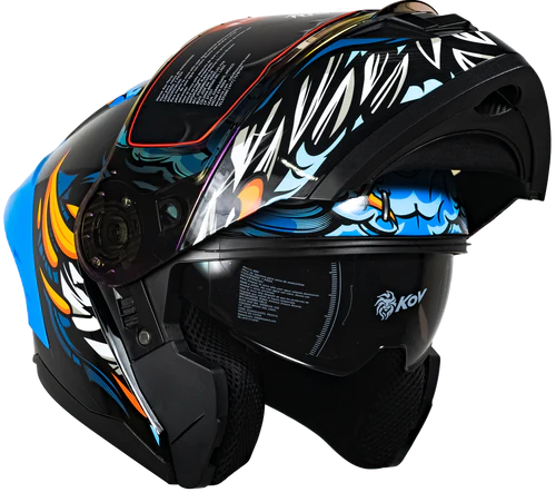 CASCO RUSH BRAINY AZUL