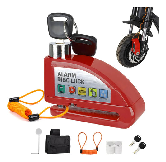 CANDADO CON ALARMA DE DISCO