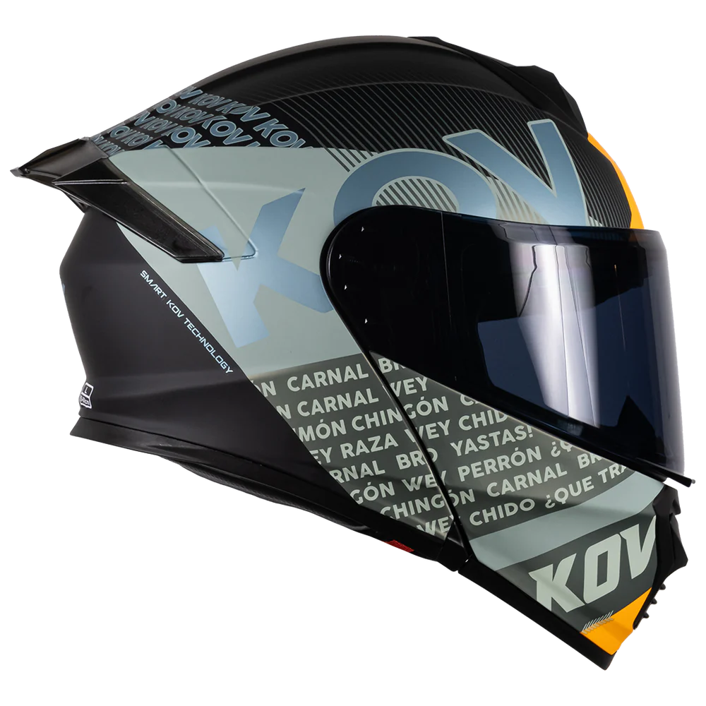 CASCO THUNDER FLOW VERDE/GRIS