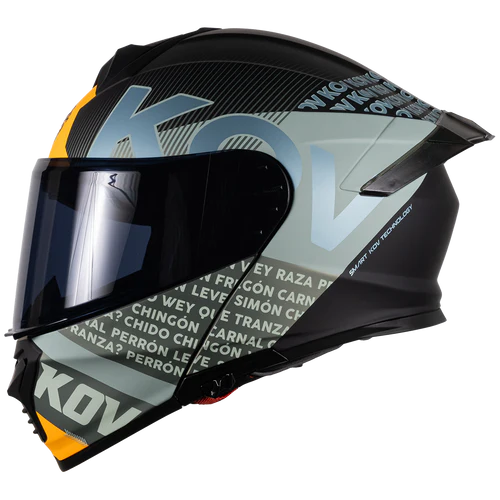 CASCO THUNDER FLOW VERDE/GRIS