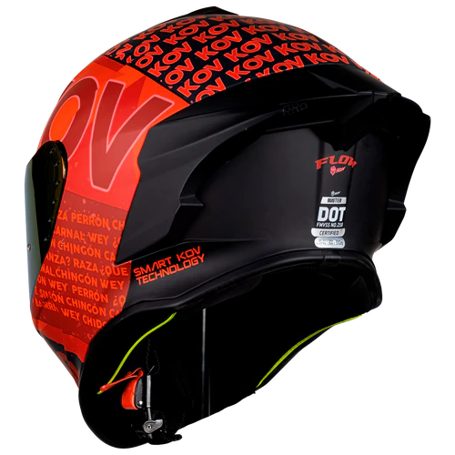 CASCO BUSTER FLOW ROJO