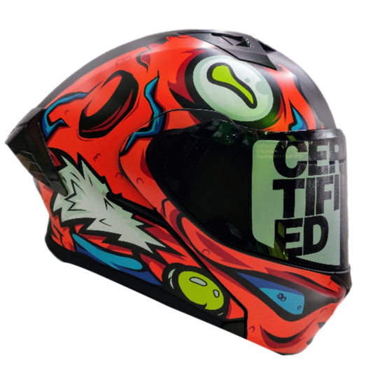 CASCO LEVIATAN FROGGY ANARANJADO