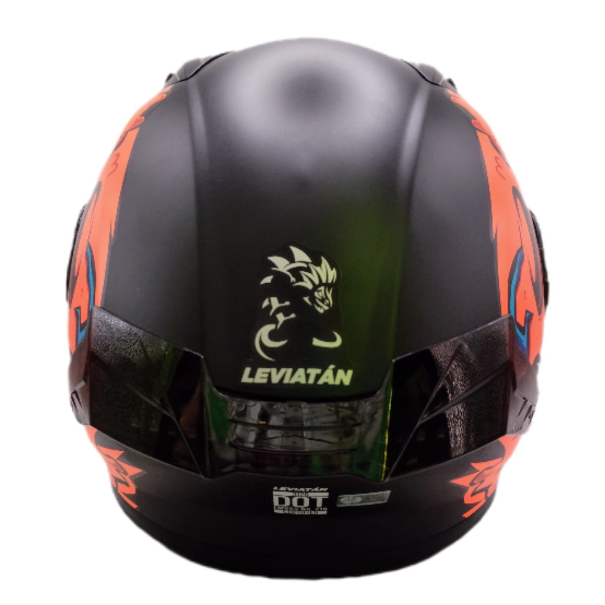 CASCO LEVIATAN FROGGY ANARANJADO