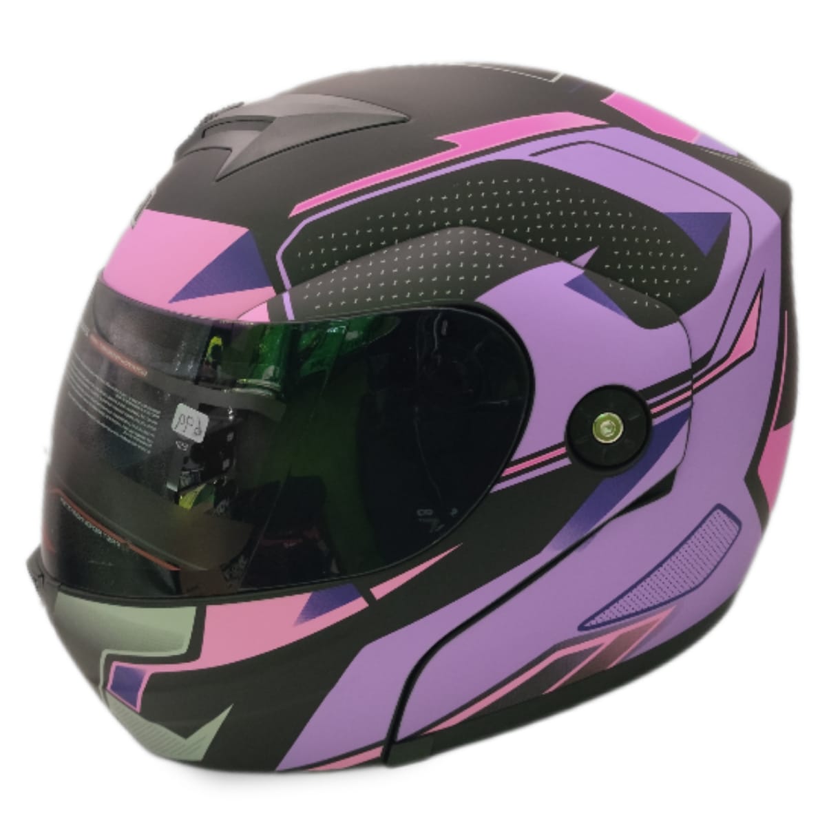 CASCO IRON RACING YUMI MORADO