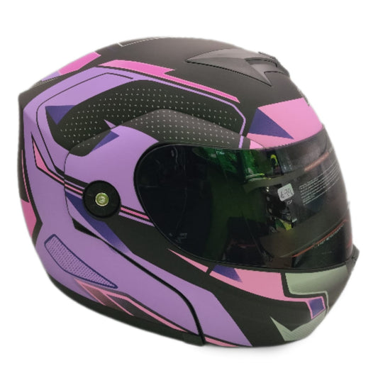 CASCO IRON RACING YUMI MORADO