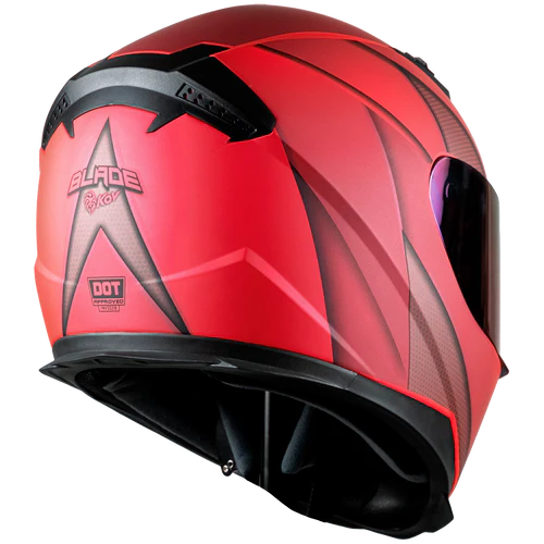 CASCO KOV NOVAK BLADE ROJO