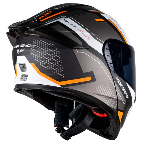 CASCO THUNDER REVANGE NARANJA