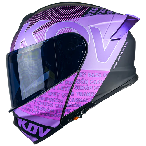 CASCO THUNDER FLOW MORADO