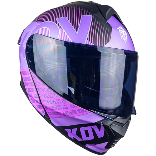 CASCO THUNDER FLOW MORADO