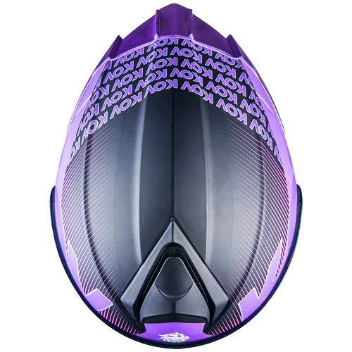 CASCO THUNDER FLOW MORADO