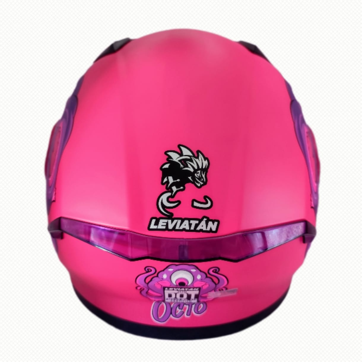 CASCO LEVIATAN OCTO ROSA/MORADO