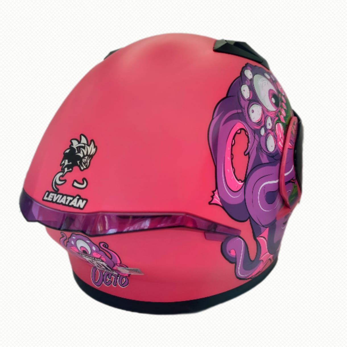 CASCO LEVIATAN OCTO ROSA/MORADO