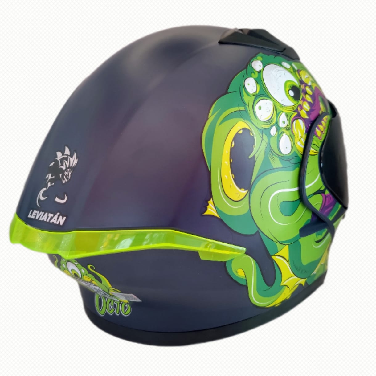 CASCO LEVIATAN AZUL/VERDE