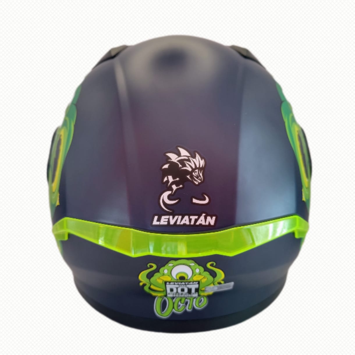 CASCO LEVIATAN AZUL/VERDE